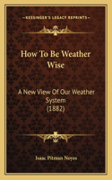 How To Be Weather Wise: A New View Of Our Weather System (1882)