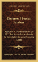 Discursos E Poesias Funebres