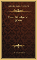 Essais D'Analyse V1 (1768)