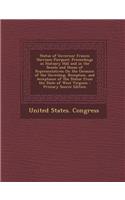 Statue of Governor Francis Harrison Pierpont: Proceedings in Statuary Hall and in the Senate and House of Representatives on the Occasion of the Unveiling, Reception, and Acceptance of the Statue from the State of West Virginia: Proceedings in Statuary Hall and in the Senate and House of Representatives on the Occasion of the Unveiling, Reception, and Acceptance of the Statu