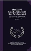 Mckinney's Consolidated Laws Of New York Annotated