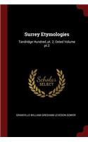 Surrey Etymologies