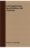 Civil Engineering Specifications and Contracts