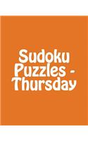 Sudoku Puzzles - Thursday