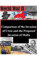 Comparison of the Invasion of Crete and the Proposed Invasion of Malta