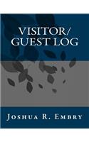 Visitor/Guest Log