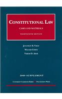 Constitutional Law, Cases and Materials, 13th, 2009 Supplement