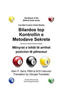 Cue Ball Control Cheat Sheets (Albanian): Shortcuts to Perfect Position and Shape