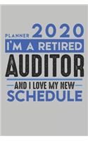 Weekly Planner 2020 - 2021 for retired AUDITOR