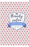 Beauty salon client record