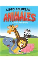 Libro Colorear Animales (Spanish Edition)