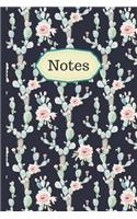 Cacti Flower Notebook