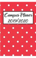 Campus Planer 2019/2020: Campustimer 2019 2020 - Studienplaner A5, Semesterkalender für Uni Studenten