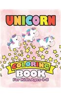 Unicorn Coloring Book for Kids Ages 4-8: Starry Unicorns