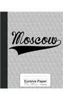 Cursive Paper: MOSCOW Notebook(3410 Weezag Cursive Paper Notebook)