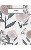 Cornell Notes Notebook: College Ruled Lined Cornell Note Paper Notes Taking System Journal Notebook for School Students University Classroom Lectures Notepad Composition Bo