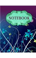 Cristal Flowers Notebook