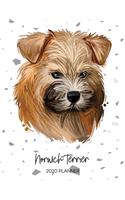 Norwich Terrier 2020 Planner: Dated Weekly Diary With To Do Notes & Dog Quotes