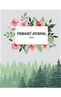 Primary Journal Book: Draw and Write Journal, Kids Exercise Notebook Journal 120 Pages Large Print 8.5 X 11
