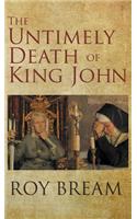 Untimely Death of King John