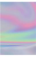 Faux Iridescent Journal: Holographic Journal: Holographic Journal for Girls: Holographic Notebook