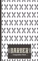 Barber Composition Book: Hairdresser Composition Book
