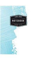 Notebook Lined: Light blue paint on the wall: Book: Notebook Journal Diary, 120 Lined pages, 8.5" x 11"