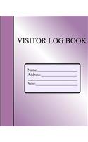 Visitor Log Book