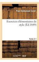 Exercices Élémentaires de Style. Partie 2-1