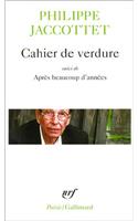 Cahier de Verd Apres
