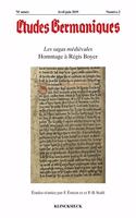Etudes Germaniques - N2/2019