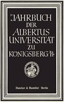 Jahrbuch Der Albertus-Universitat Zu Konigsberg/PR: Band XXVIII (1993)