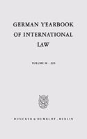 German Yearbook of International Law / Jahrbuch Fur Internationales Recht