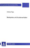 Bankpreise und Kundenverhalten