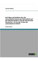 Karl Marx und Andrew Ure