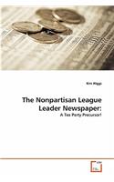 The Nonpartisan League Leader Newspaper