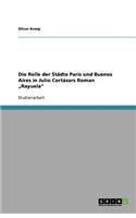 Die Rolle der Städte Paris und Buenos Aires in Julio Cortázars Roman "Rayuela