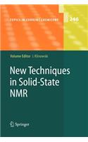 New Techniques in Solid-State NMR