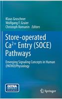 Store-operated Ca2+ entry (SOCE) pathways