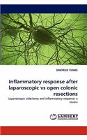 Inflammatory response after laparoscopic vs open colonic resections