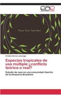 Especies tropicales de uso múltiple