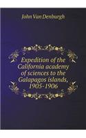 Expedition of the California academy of sciences to the Galapagos islands, 1905-1906: (English)
