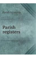 Parish registers: (English)