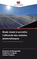 Étude visant à accroître l'efficacité des modules photovoltaïques