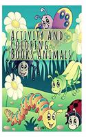 activity and coloring books animals