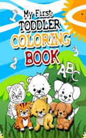 My First Toddler Coloring Book