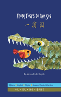 一滴泪 From Tears to the Sea (A Bilingual Dual Language Book for Children, Kids, and Babies Written in Chinese, English, and Pinyin)