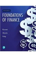 Mylab Finance with Pearson Etext -- Access Card -- For Foundations of Finance