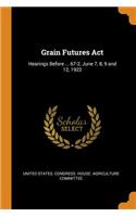 Grain Futures Act