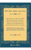 1991 Annual of the Flat River Baptist Association, Baptist State Convention of North Carolina, One Hundred and Ninety-Eighth Annual Session: Held with Olive Grove Baptist Church, Monday, October 21, 1991, and Sharon Baptist Church, Tuesday, October